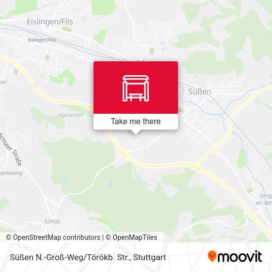 Карта Süßen N.-Groß-Weg/Törökb. Str.