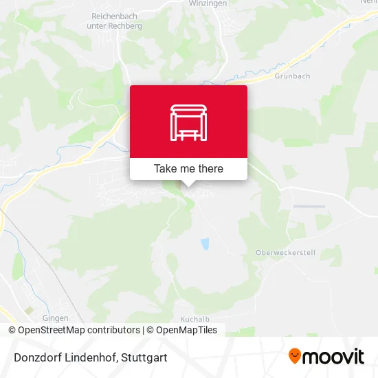 Карта Donzdorf Lindenhof