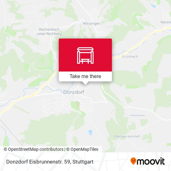 Donzdorf Eisbrunnenstr. 59 map