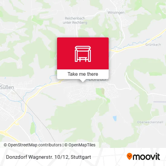 Карта Donzdorf Wagnerstr. 10/12
