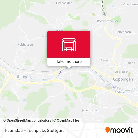 Карта Faurndau Hirschplatz
