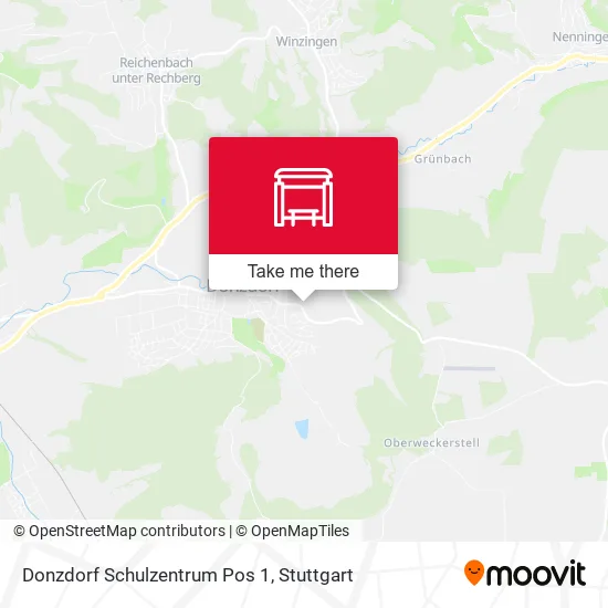 Карта Donzdorf Schulzentrum Pos 1