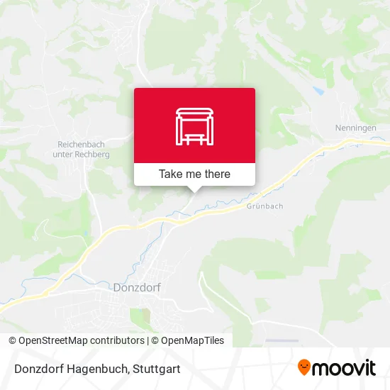 Карта Donzdorf Hagenbuch