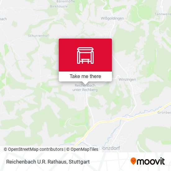 Reichenbach U.R. Rathaus map