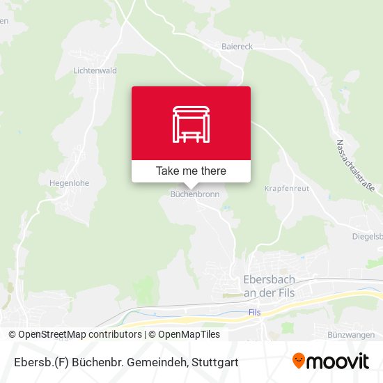 Ebersb.(F) Büchenbr. Gemeindeh map