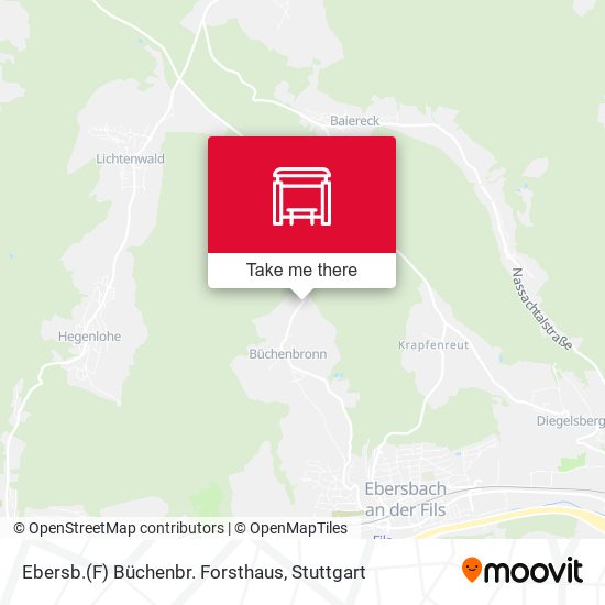 Ebersb.(F) Büchenbr. Forsthaus map