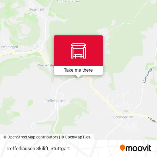 Карта Treffelhausen Skilift