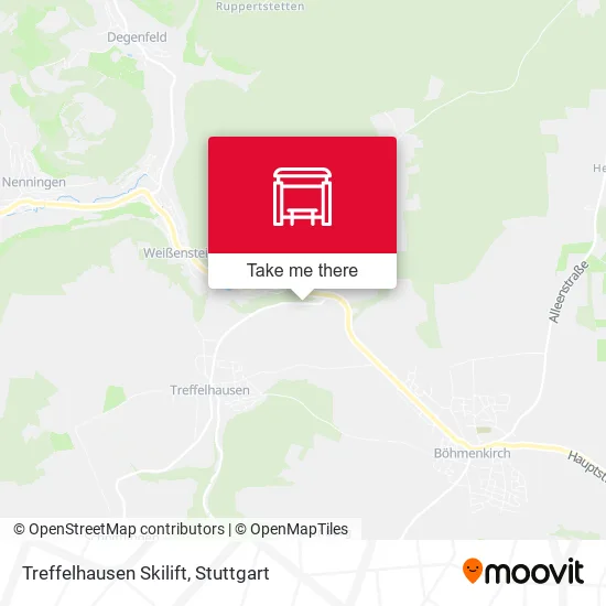 Карта Treffelhausen Skilift