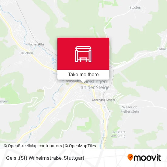 Карта Geisl.(St) Wilhelmstraße