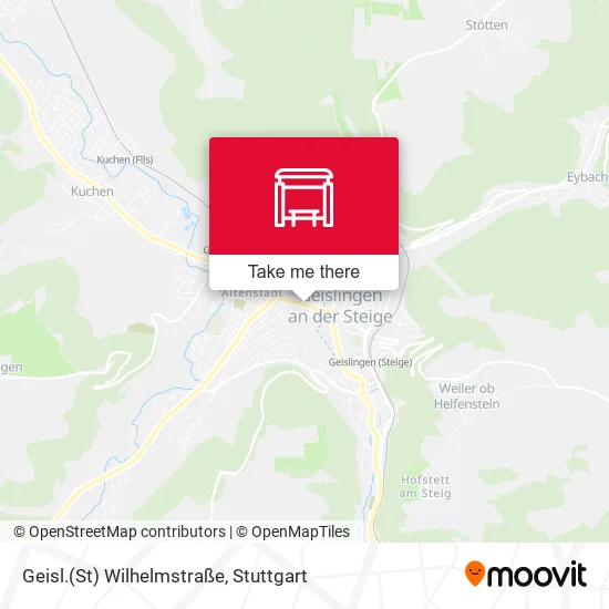 Карта Geisl.(St) Wilhelmstraße