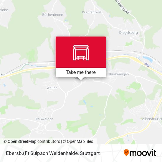 Ebersb.(F) Sulpach Weidenhalde map