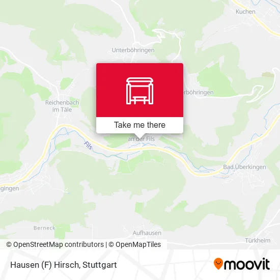 Карта Hausen (F) Hirsch