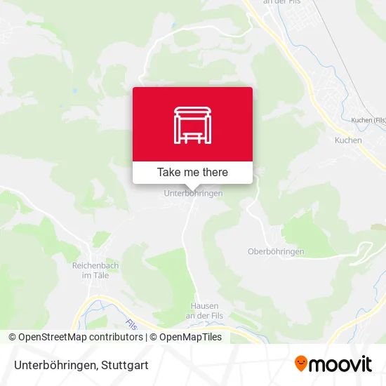 Карта Unterböhringen