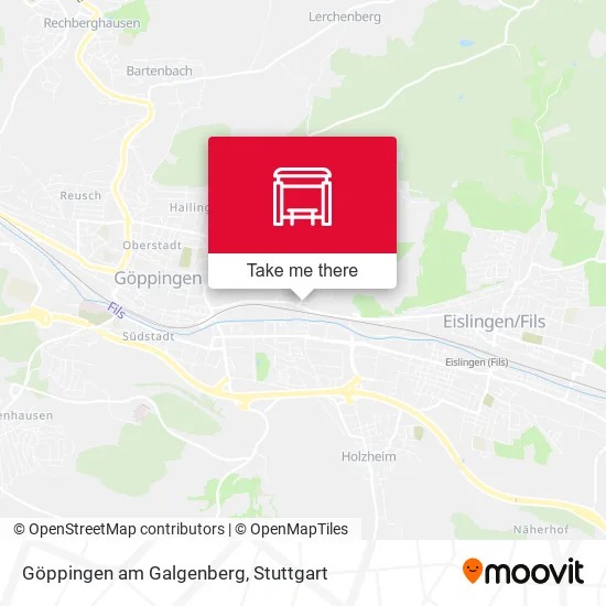 Карта Göppingen am Galgenberg