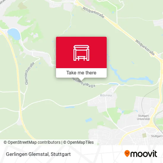 Карта Gerlingen Glemstal