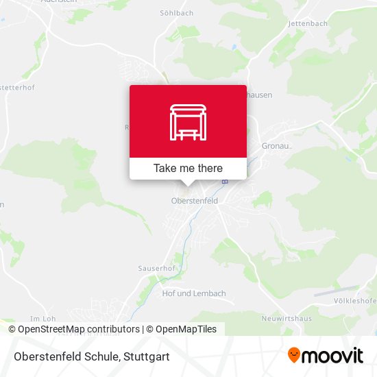 Oberstenfeld Schule map
