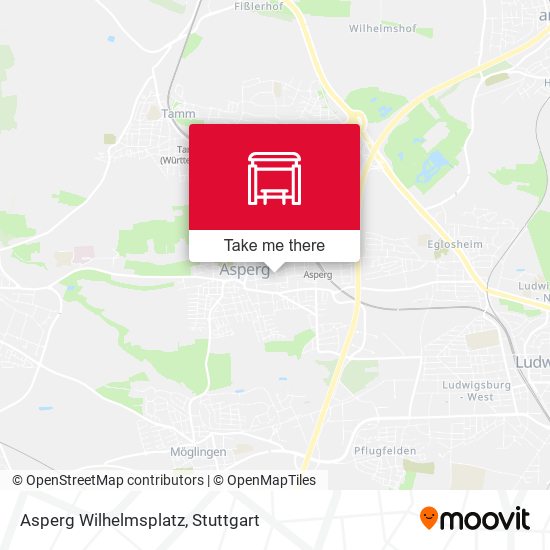 Карта Asperg Wilhelmsplatz