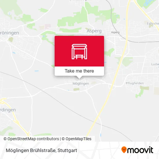 Карта Möglingen Brühlstraße
