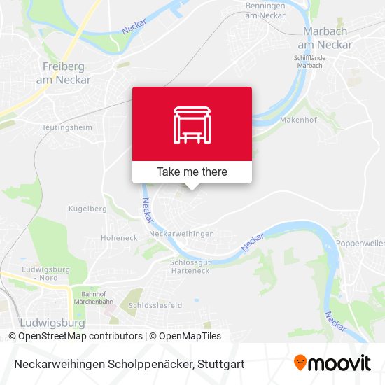 Neckarweihingen Scholppenäcker map