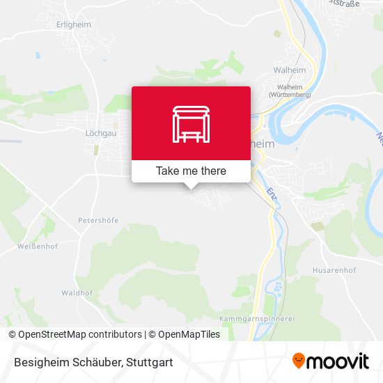 Besigheim Schäuber map