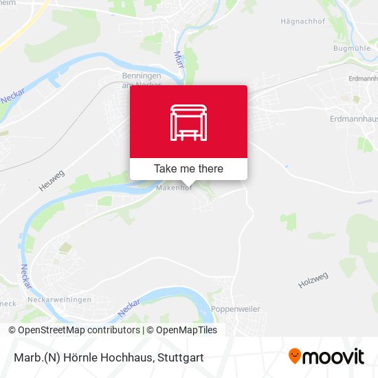 Marb.(N) Hörnle Hochhaus map
