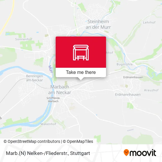 Карта Marb.(N) Nelken-/Fliederstr.