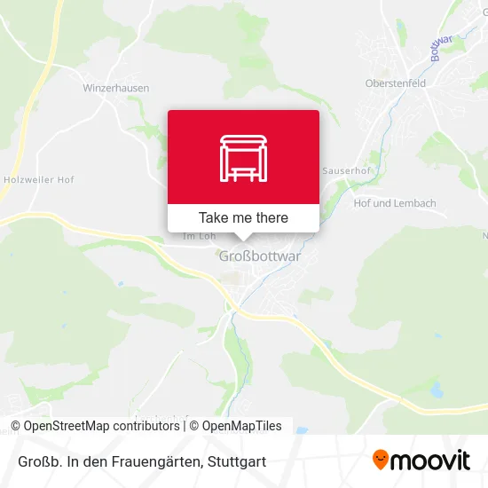 Карта Großb. In den Frauengärten