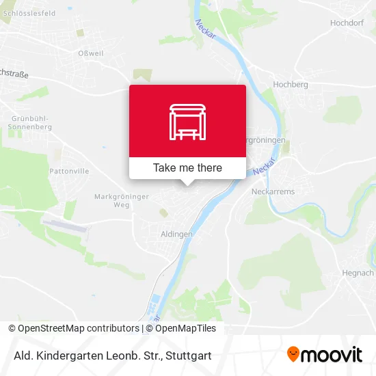 Карта Ald. Kindergarten Leonb. Str.