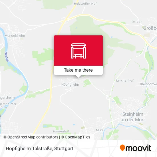 Карта Höpfigheim Talstraße