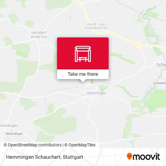 Hemmingen Schauchert map