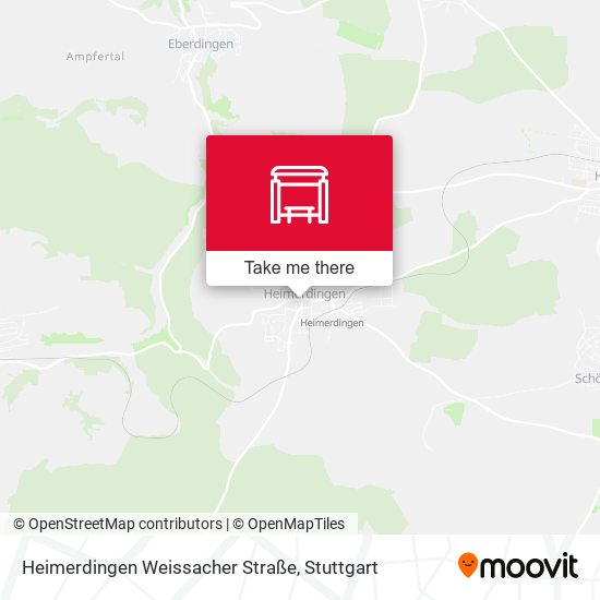 Карта Heimerdingen Weissacher Straße