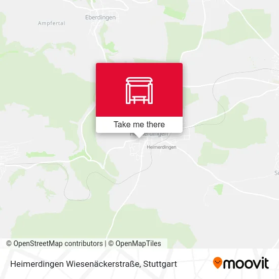 Карта Heimerdingen Wiesenäckerstraße