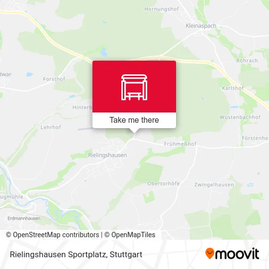 Rielingshausen Sportplatz map