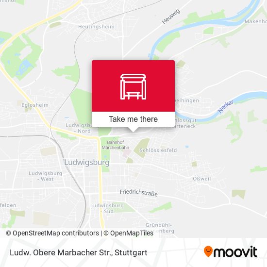 Карта Ludw. Obere Marbacher Str.