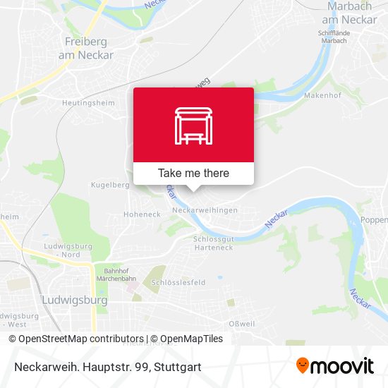 Neckarweih. Hauptstr. 99 map