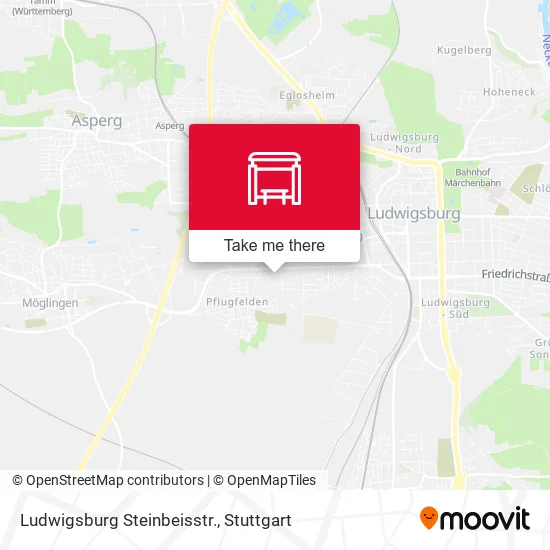 Карта Ludwigsburg Steinbeisstr.