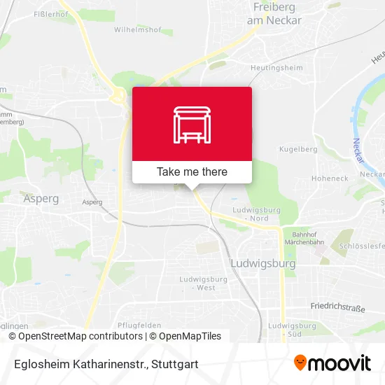 Карта Eglosheim Katharinenstr.