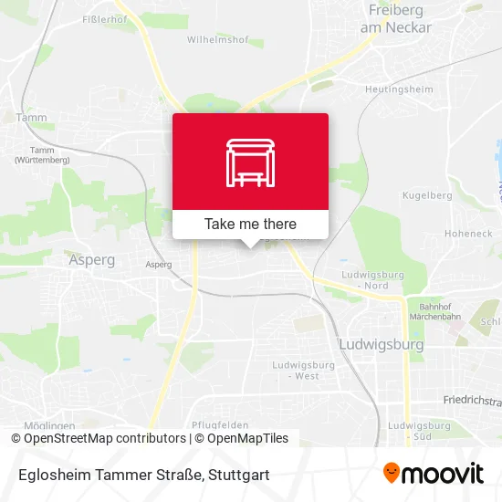 Карта Eglosheim Tammer Straße