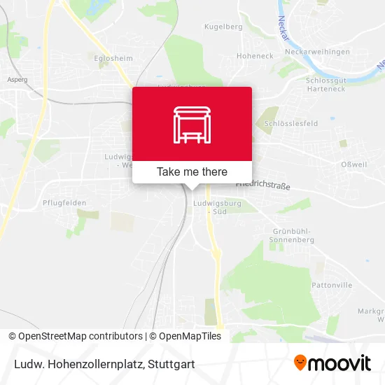 Карта Ludw. Hohenzollernplatz