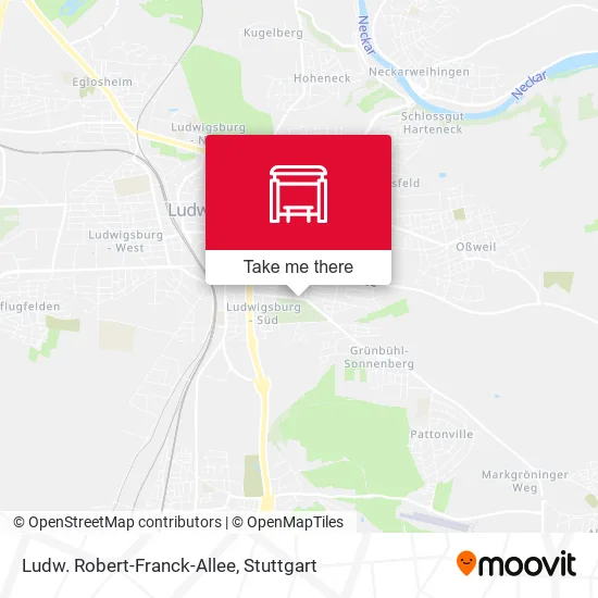 Ludw. Robert-Franck-Allee map