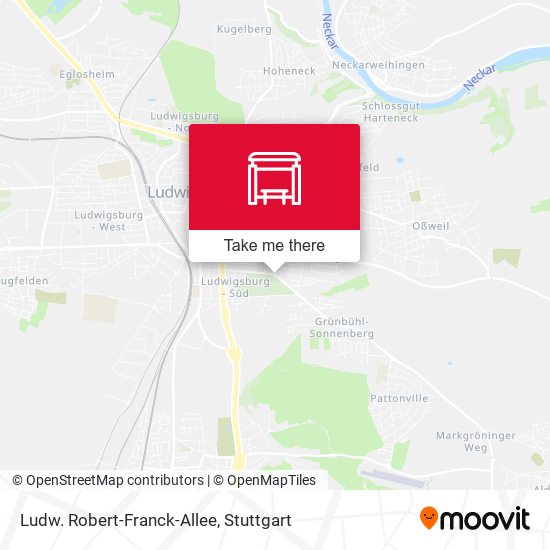 Ludw. Robert-Franck-Allee map