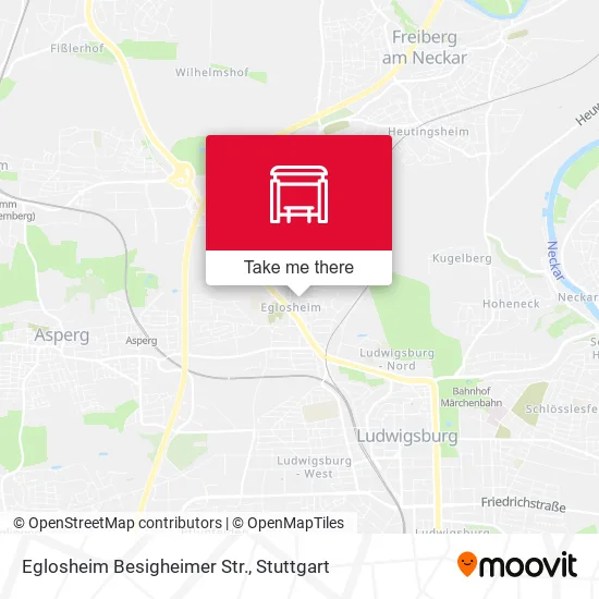 Карта Eglosheim Besigheimer Str.