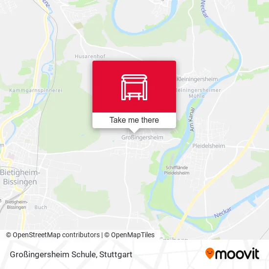 Карта Großingersheim Schule