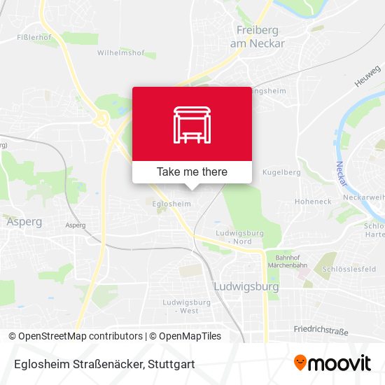 Карта Eglosheim Straßenäcker