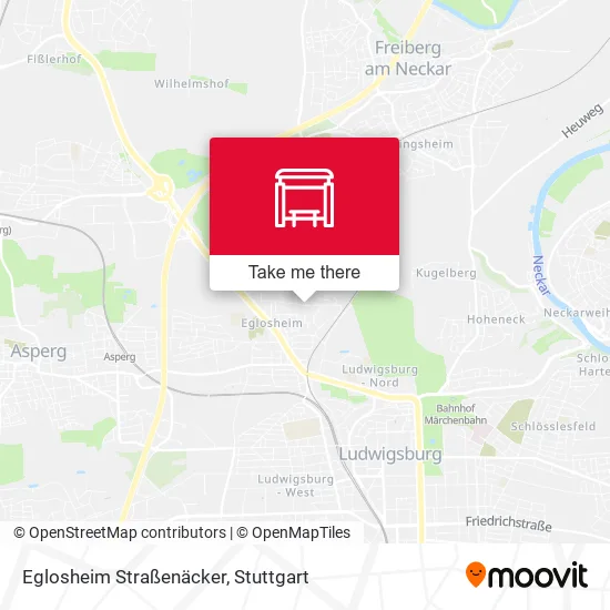Карта Eglosheim Straßenäcker