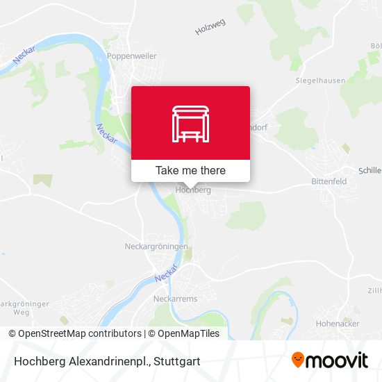 Hochberg Alexandrinenpl. map