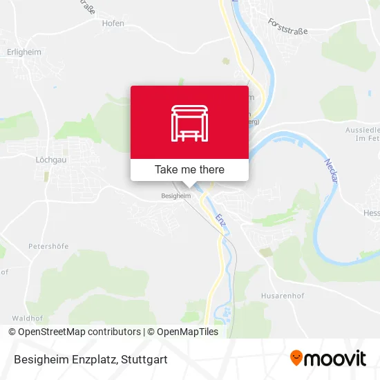 Карта Besigheim Enzplatz