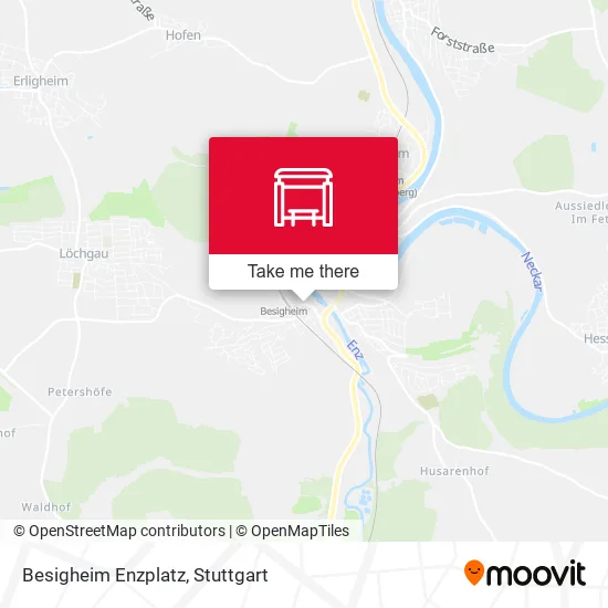 Карта Besigheim Enzplatz