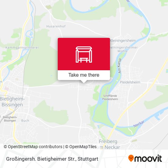 Großingersh. Bietigheimer Str. map