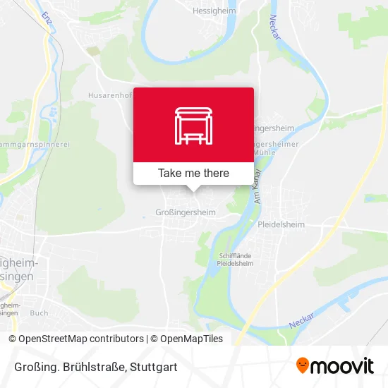 Карта Großing. Brühlstraße